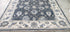 Carrie Livingston Dark Grey and Ivory Hand-Knotted Oushak Rug 8x9.9 | Banana Manor Rug Company