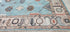 Catharine Cockburn Hand-Knotted Oushak Rug Light Blue and Tan 10x14 | Banana Manor Rug Company