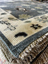 Cecilia 8.9x12 Grey & Ivory Turkish Oushak | Banana Manor Rug Factory Outlet