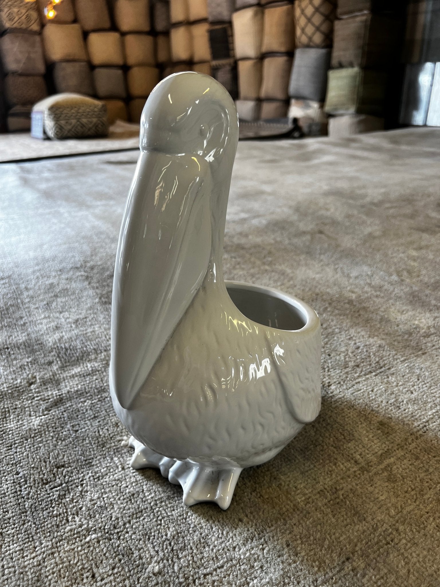 Ceramic Pelican Planter | Banana Manor Rug Company