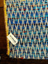 Cerulean 5.3x7.6 Blue Sari Silk Textured Rug | Banana Manor Rug Factory Outlet
