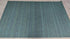 Chaima 5x8 Handwoven Blue Sari Silk Durrie Rug | Banana Manor Rug Company