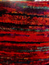 Charles Knight Hand-Knotted Red Multi-Color Textured 5x6.9 | Banana Manor Rug Company