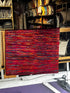 Charles Knight Hand-Knotted Red Multi-Color Textured 5x6.9 | Banana Manor Rug Company