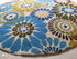 Chi Chi Ramon 5.9x5.9 Hand Tufted Round Floral Rug | Banana Manor Rug Company