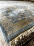 Chiara 9x12 Blue and Yellow Oushak | Banana Manor Rug Factory Outlet