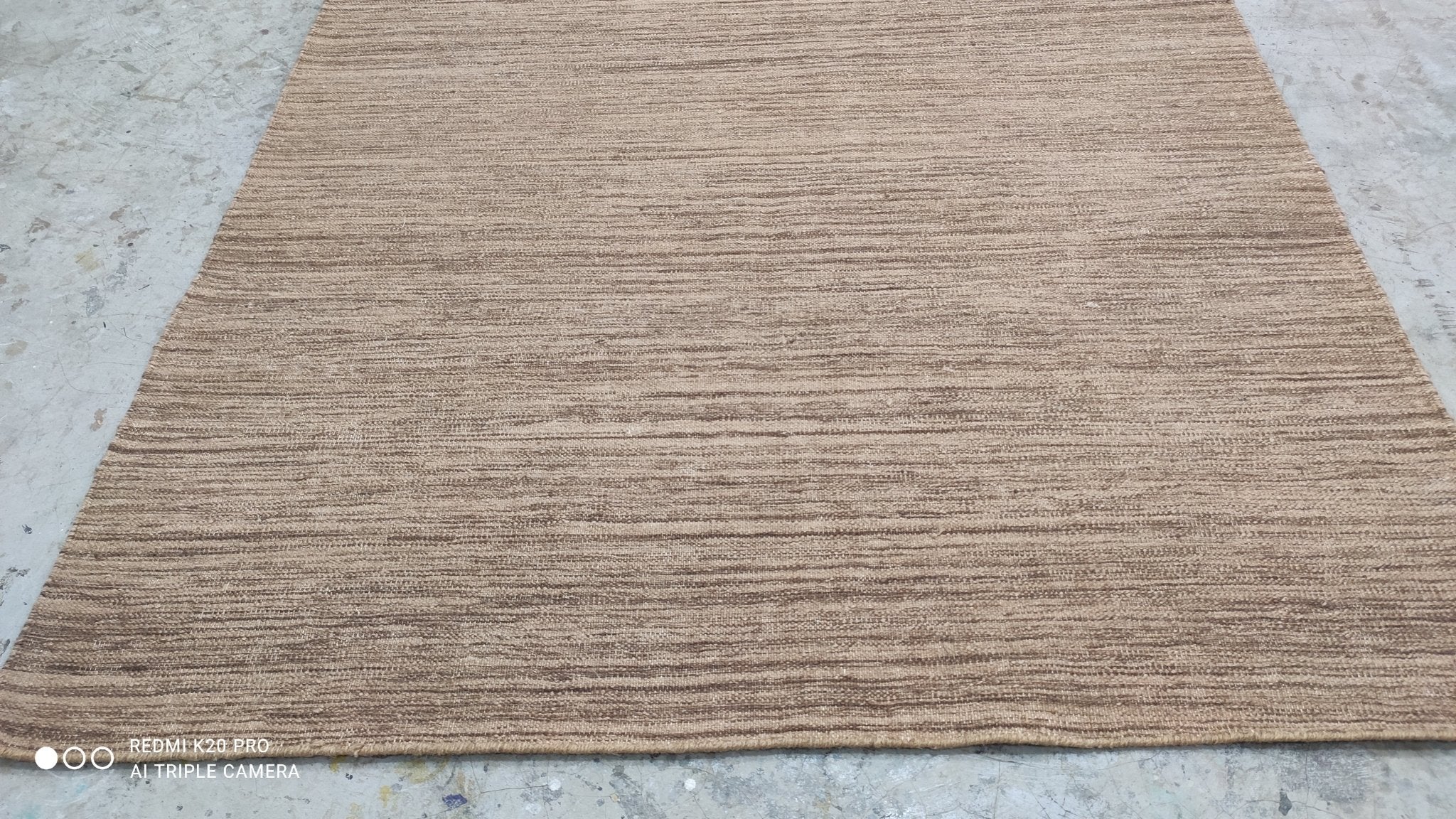 Chrissy Snow 4.6x6.6 Handwoven Durrie | Banana Manor Rug Company