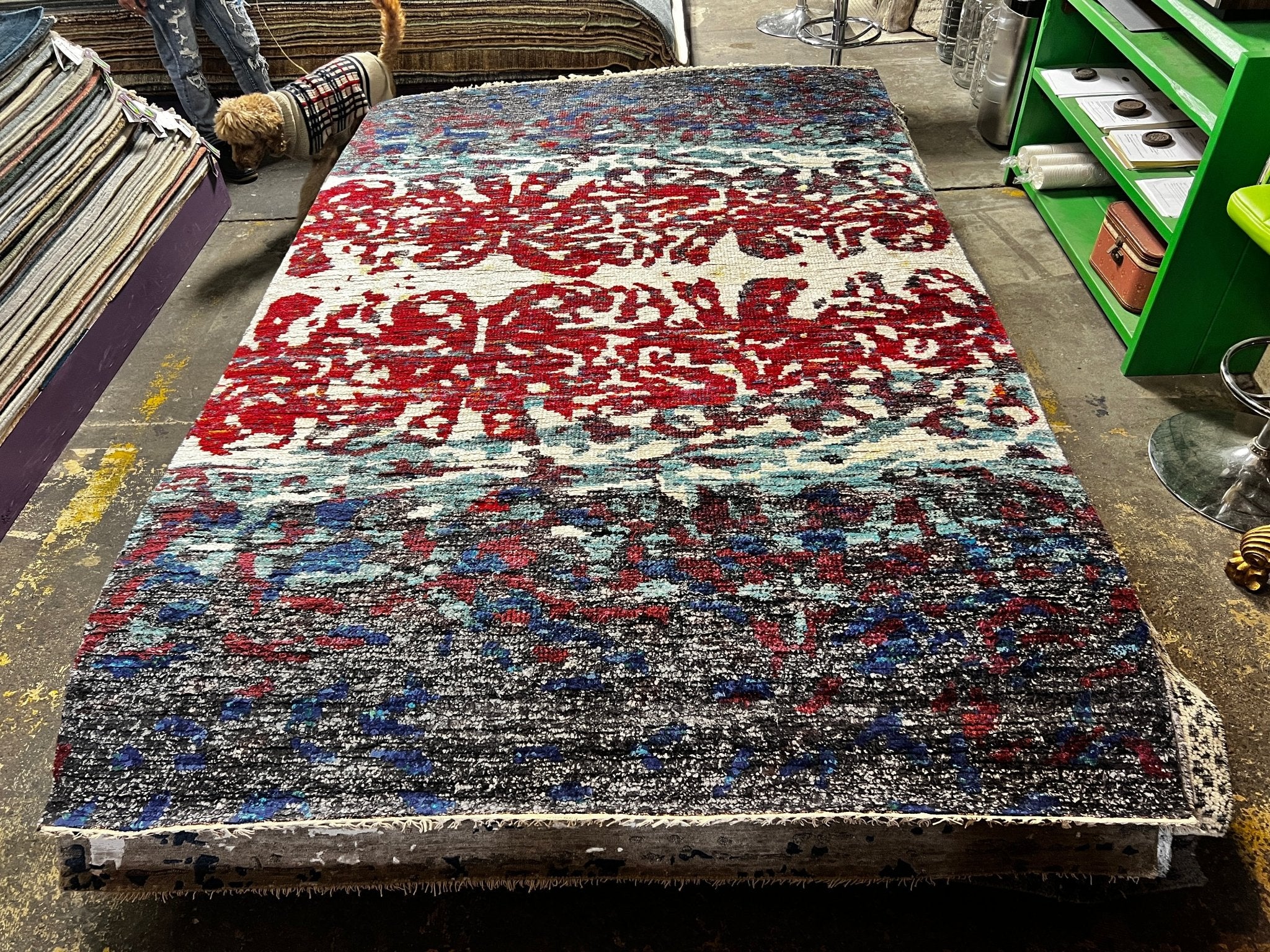 Christopher Sean Hand-Knotted Ivory Mix Modern (Multiple Sizes) | Banana Manor Rug Factory Outlet