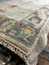 Cindy Haggamen 3.3x10 Light Grey & Grey Oushak Runner | Banana Manor Rug Factory Outlet