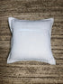 Circe White and Beige Hand-Knotted Pillow | Banana Manor Rug Company