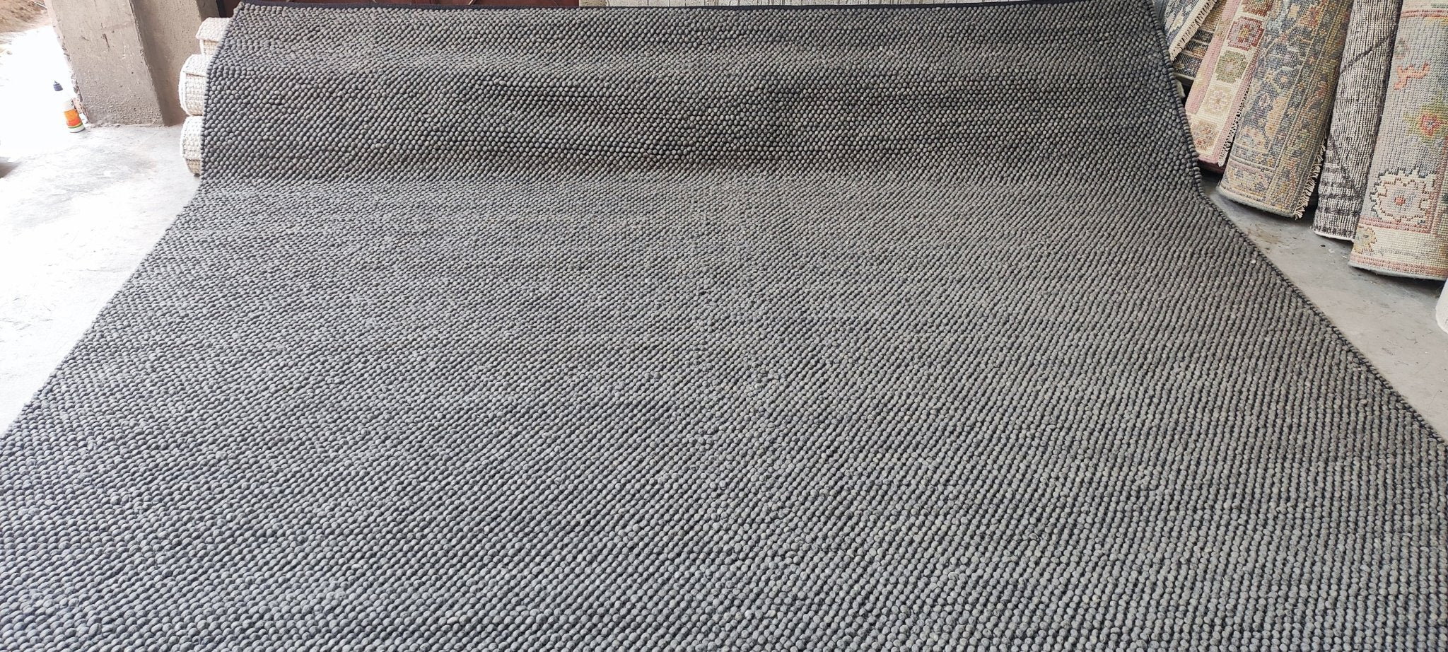 Clark Hand-Knotted Grey *Eye Ball? (Multiple Sizes) | Banana Manor Rug Factory Outlet