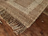 Classic Jute With Square Handwoven Flatweave Rug with and w/out fringe | Banana Manor Rug Company