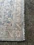 Claudia Jennings 4x6 Hand-Knotted Grey & Light Rust Turkish Oushak | Banana Manor Rug Factory Outlet