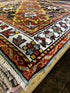 Claudia Karvan Hand-Knotted Oushak Rug Rust and Blue Multi-Colored 8.3X10 | Banana Manor Rug Factory Outlet