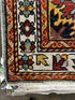 Claudia Karvan Hand-Knotted Oushak Rug Rust and Blue Multi-Colored 8.3X10 | Banana Manor Rug Factory Outlet