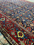 Colgate Estate 6.6x16 Antique Persian Gallery Carpet Red & Blue | Banana Manor Rug Factory Outlet