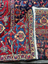 Colgate Estate 6.6x16 Antique Persian Gallery Carpet Red & Blue | Banana Manor Rug Factory Outlet