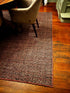 Colin Stiles 8x8 Handwoven Textured Wool Durrie | Banana Manor Rug Factory Outlet
