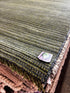 Comfrey 8x10 Handwoven Textured Wool & Cotton Green Durrie | Banana Manor Rug Factory Outlet