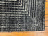 'Concentric 5' Hand-Knotted High Low Rug - Black, Grey, Cream | Banana Manor Rug Factory Outlet