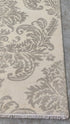 Cosmina 5x8 Ivory and Grey Hand-Knotted Modern Rug | Banana Manor Rug Company