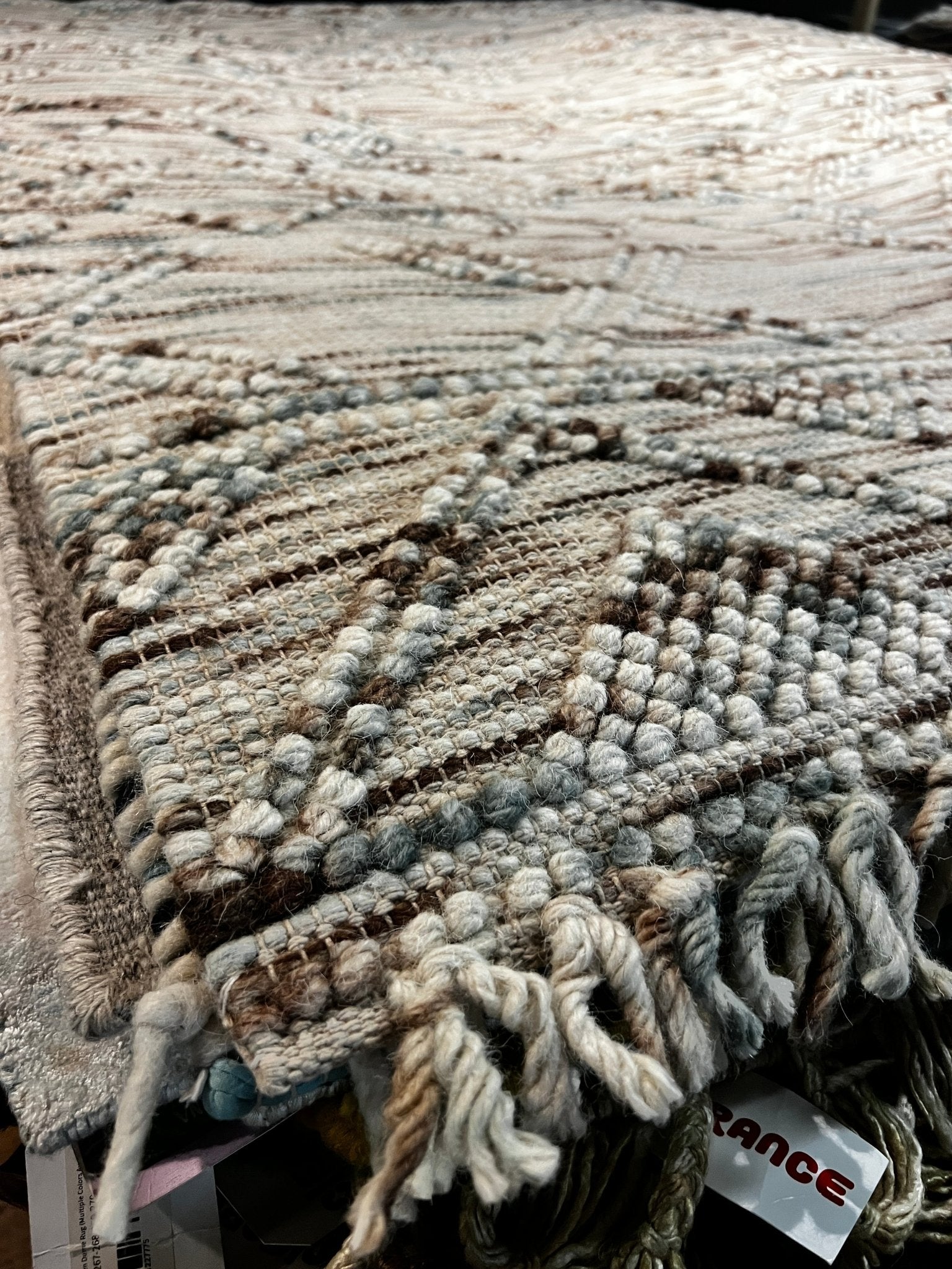 Couvant 5x7.9 Handwoven Beige Loop | Banana Manor Rug Factory Outlet