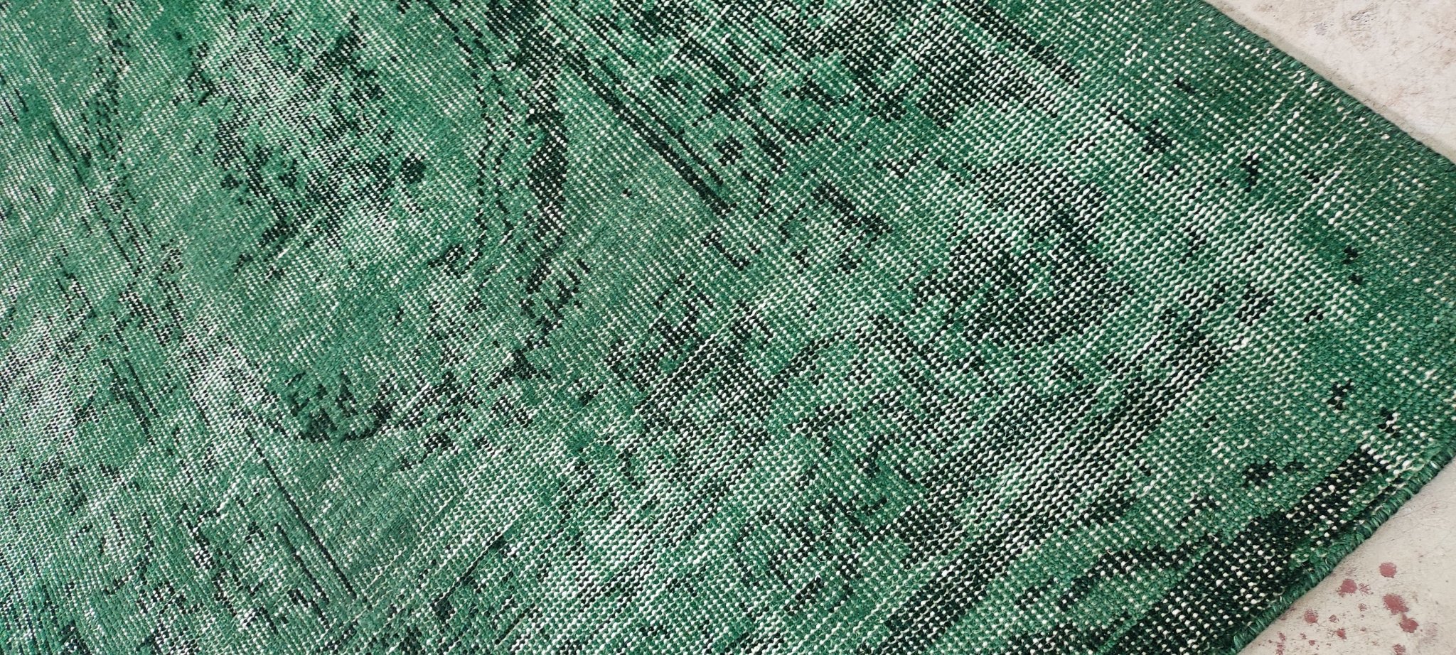 Craig Parker Hand-Knotted Modern Green Abstract 5x8 | Banana Manor Rug Company