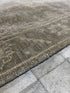 Cyndi Wood 4x6 Hand-Knotted Silver & Grey Turkish Oushak | Banana Manor Rug Factory Outlet