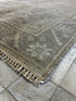 Cyndi Wood 4x6 Hand-Knotted Silver & Grey Turkish Oushak | Banana Manor Rug Factory Outlet