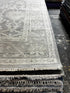 Dalene 6x9 Hand-Knotted Grey & Silver Turkish Oushak | Banana Manor Rug Factory Outlet