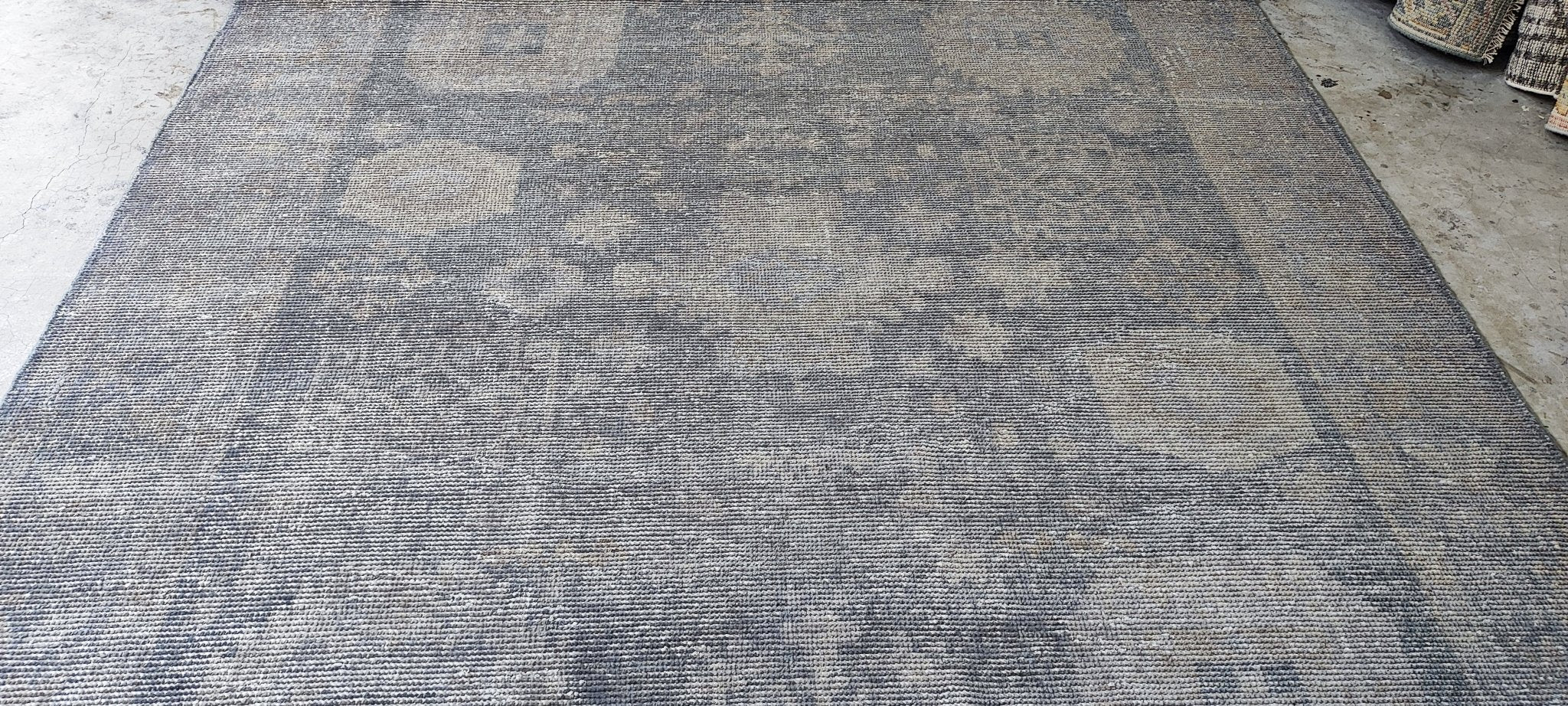 Daliah 7.9x10 Hand-Knotted Dark Grey Oushak | Banana Manor Rug Factory Outlet