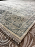 Dasha 8x10.6 Ivory Grey Oushak | Banana Manor Rug Factory Outlet