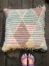 Destiny Large Pastel Pillow With Tassels | Banana Manor Rug Company