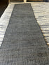 Di Fara 2.6x10 Dark Gray Jute Runner | Banana Manor Rug Company