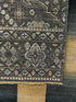 Dixon 4x5 dark Grey Hand-Knotted Modern Rug (squares) | Banana Manor Rug Company