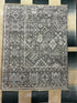 Dixon 4x5 Light Grey Hand-Knotted Modern Rug Corner | Banana Manor Rug Company