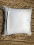 Domini Ivory High-Low Handwoven Pillow | Banana Manor Rug Company