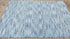 Duchess 5.3x7.6 Blue Chevron Sari Silk Durrie Rug | Banana Manor Rug Company