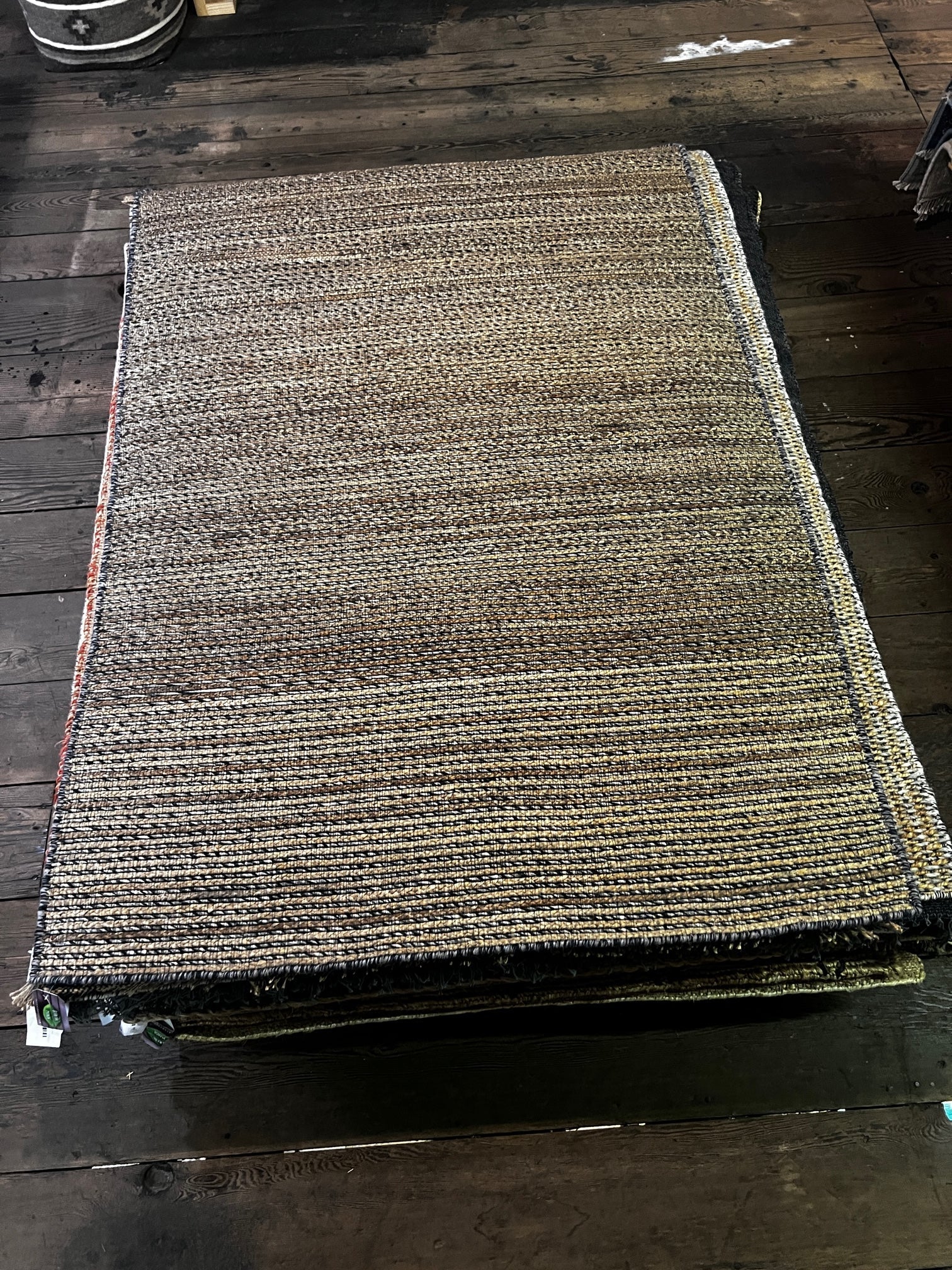 Duh 4.3x6 and 4.6x6.6Handwoven Jacquard Natural | Banana Manor Rug Company