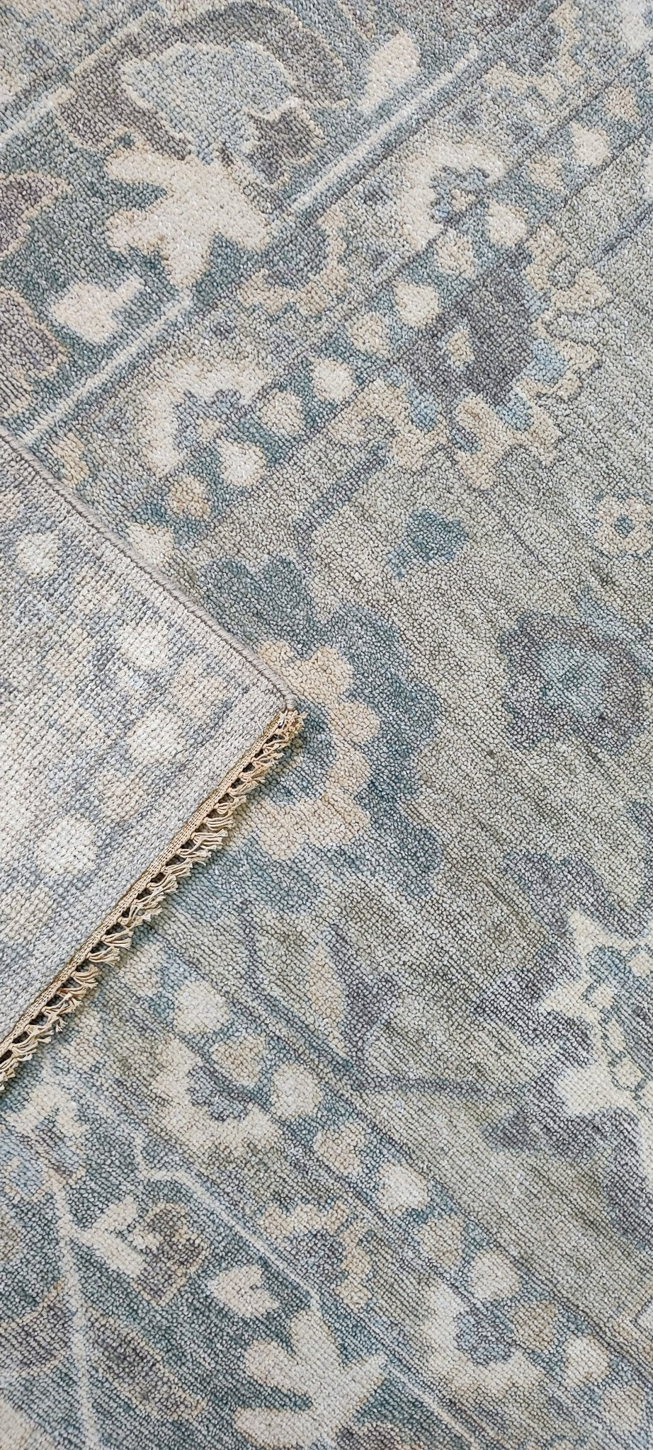 Dunya 10x14 Tan & Grey Oushak | Banana Manor Rug Factory Outlet