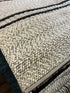 Edna Ivory and Grey Handwoven Rug 4.6x6.9 | Banana Manor Rug Company