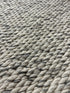 Edward Moore Handwoven Wool Durrie Natural Ivory Loop 6x9 | Banana Manor Rug Factory Outlet