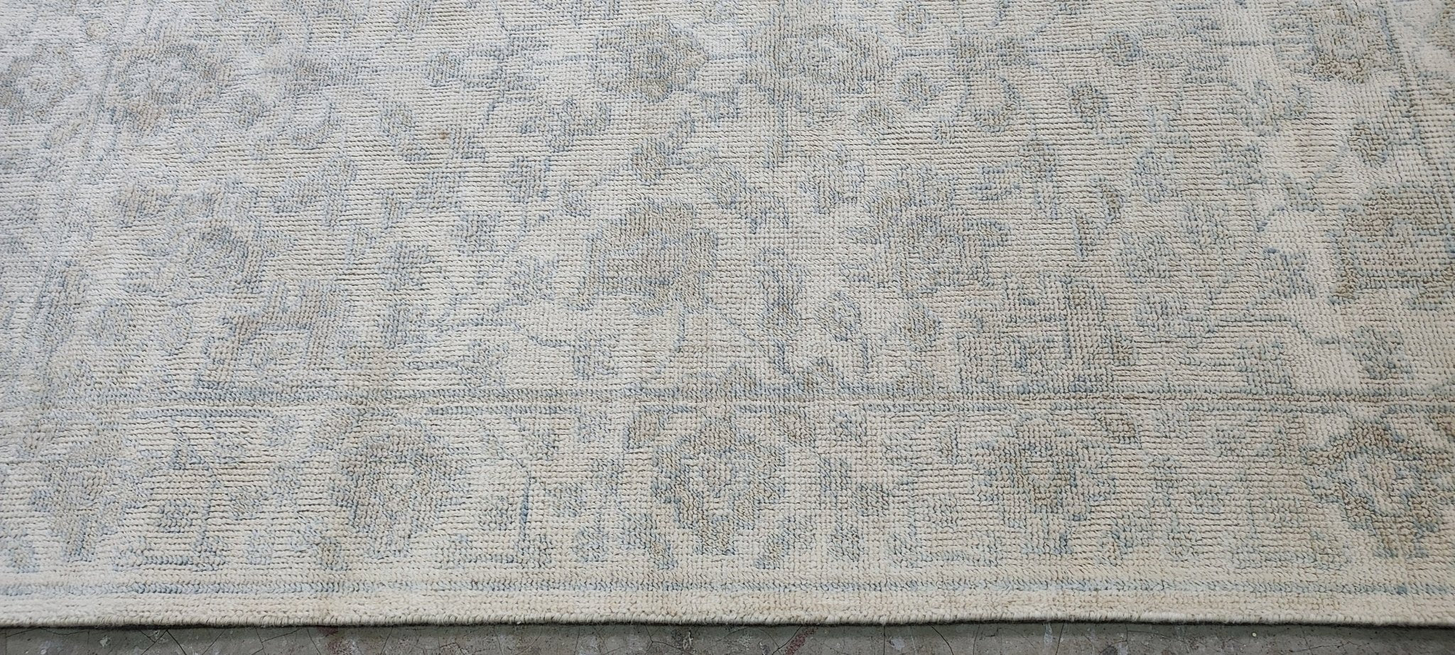 Elenora 4x6 Ivory & Ivory Oushak | Banana Manor Rug Factory Outlet