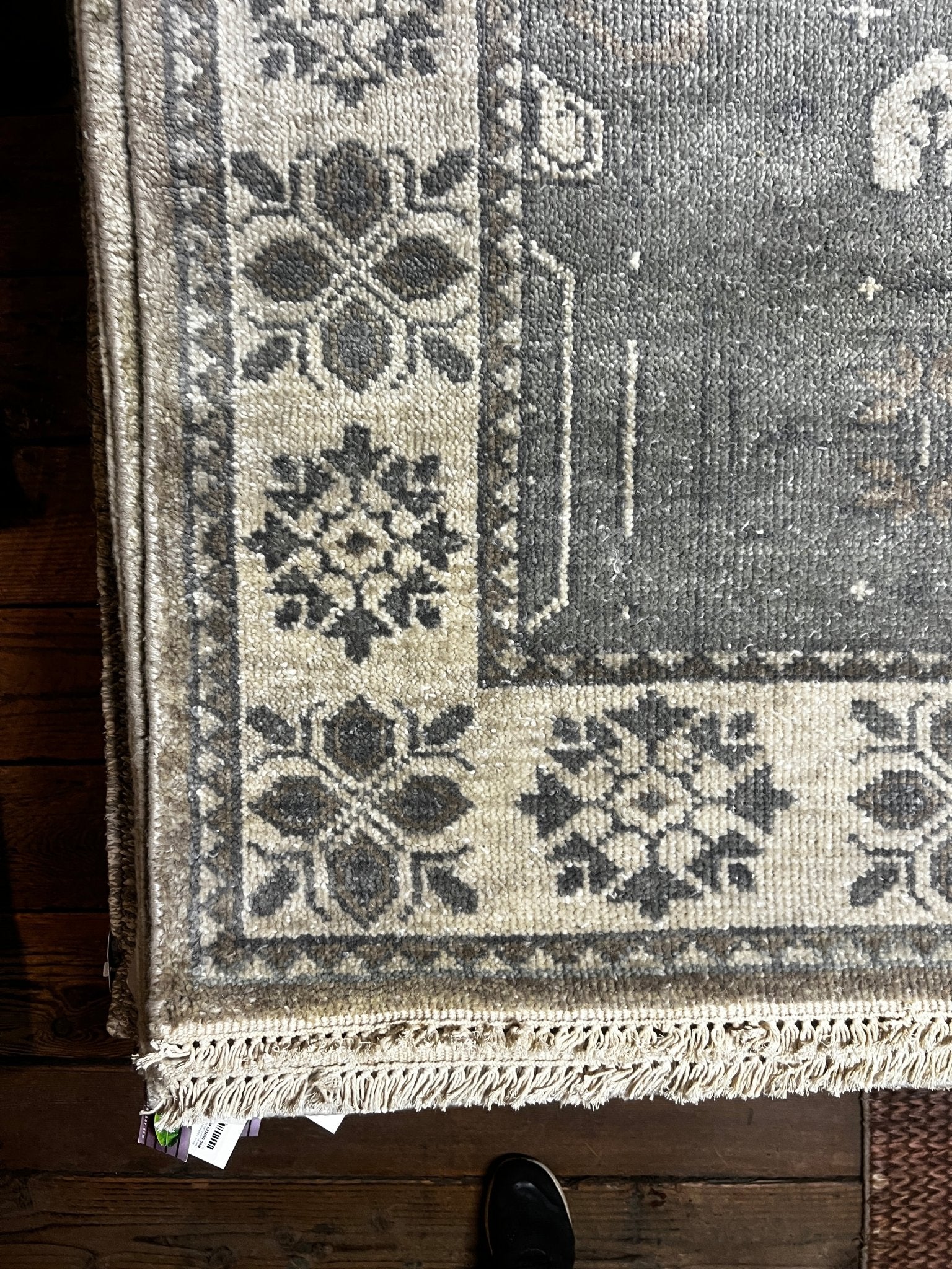 Eleonora 5x8 Grey & Beige Oushak | Banana Manor Rug Factory Outlet