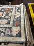 Elisha Cushman 3x11.6 Dark Grey Hand-Knotted Oushak Runner | Banana Manor Rug Factory Outlet