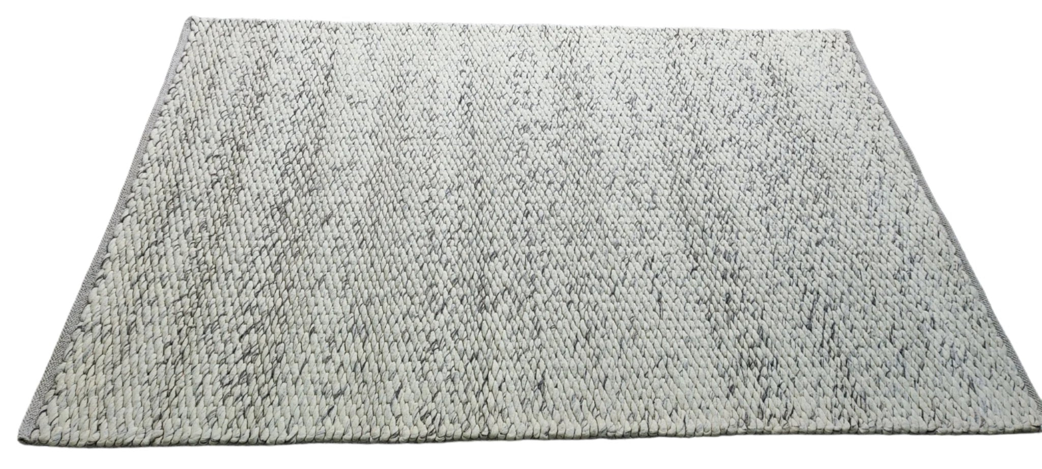 Elizabeth Inchbald Handwoven Wool Durrie Natural Ivory (various sizes) | Banana Manor Rug Company