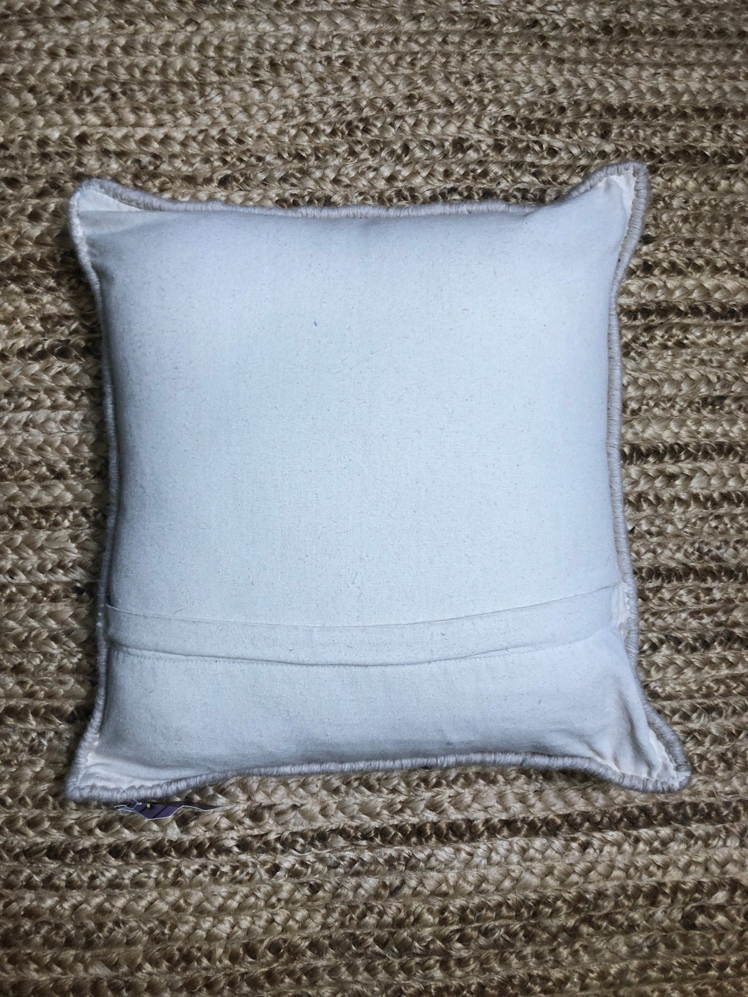 Elowen White High-Low Pillow | Banana Manor Rug Company