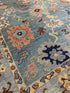 Elsa 8x10 Blue Hand-Knotted Oshak Rug | Banana Manor Rug Company