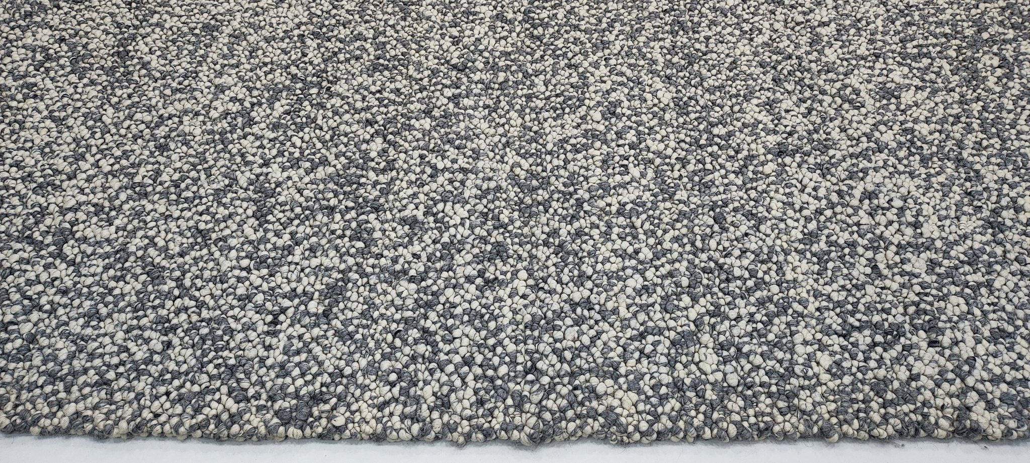 Endymion 6.3x9.6 Handwoven Grey Textured Durrie | Banana Manor Rug Factory Outlet