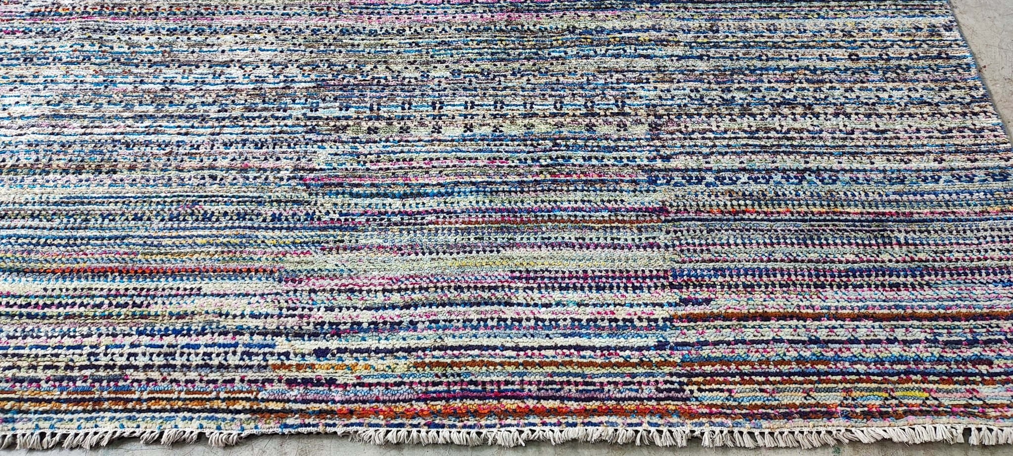 Enya 8x10 Hand Knotted Multi Color | Banana Manor Rug Factory Outlet